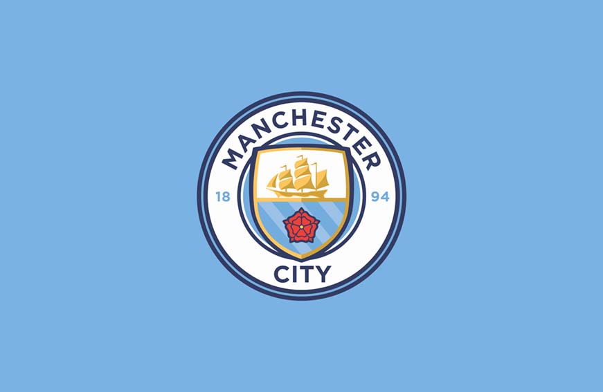 Tranh dán tường Logo Manchester