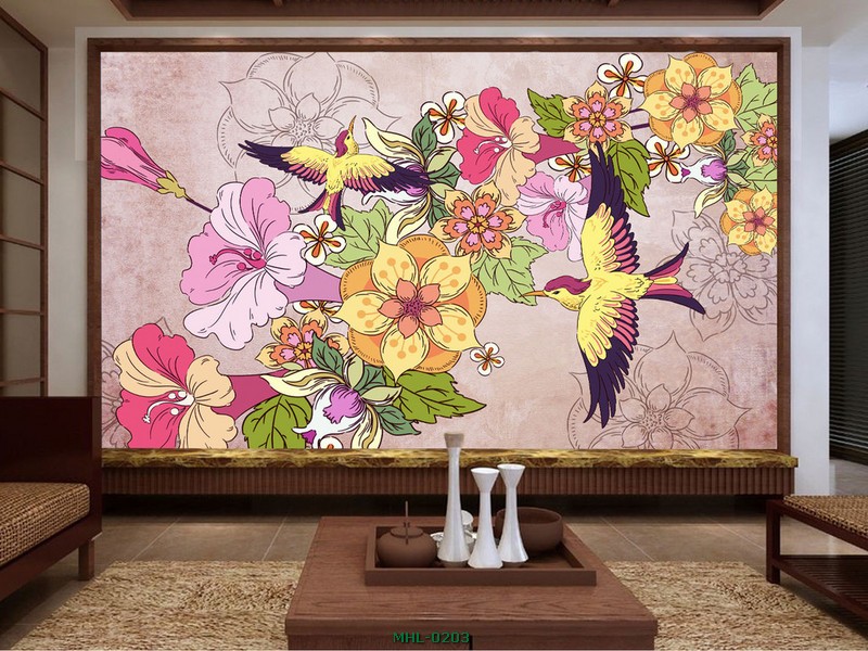 HOA CHIM ĐUA SẮC MHL-0203