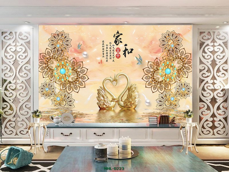 HOA THIÊN NGA  VÀNG MHL-0223