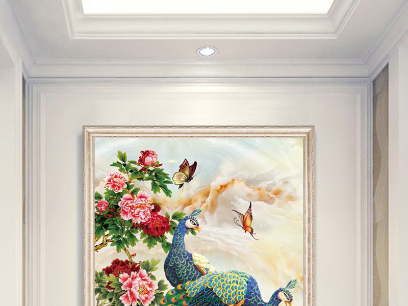 CHIM CÔNG HOA MÂU ĐƠN MHL-0258