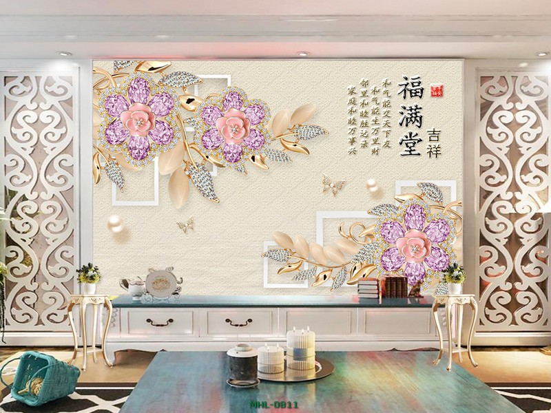 HOA SẮC TÍM MHL-0811