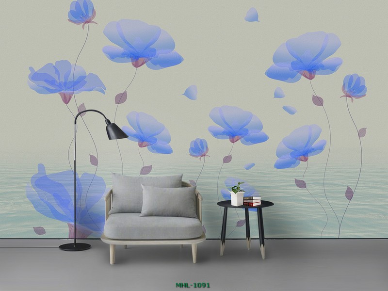 HOA MÀU TÍM MHL-1091