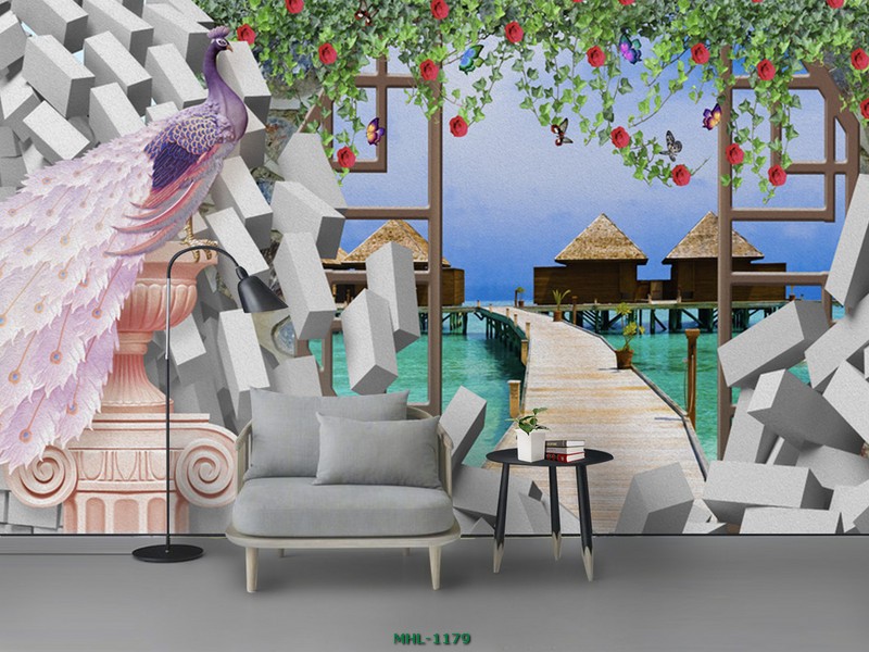 Chim công - Biển MHL-1179