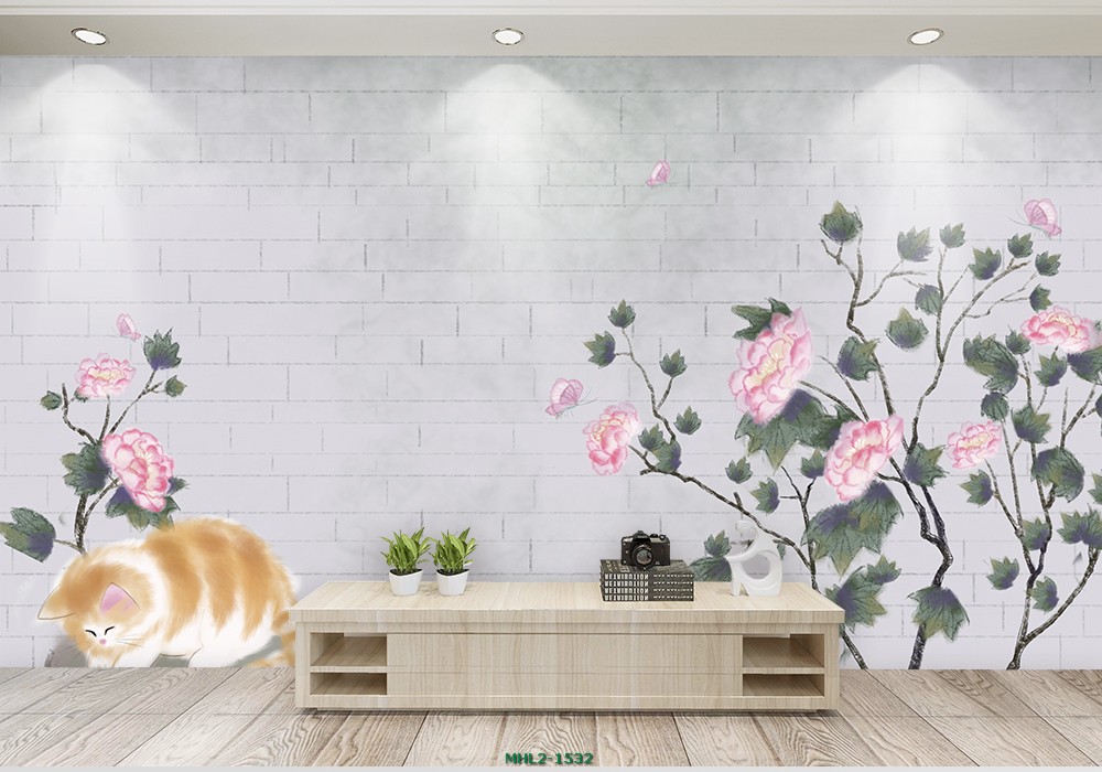 MÈO HOA 3D MHL2-1532