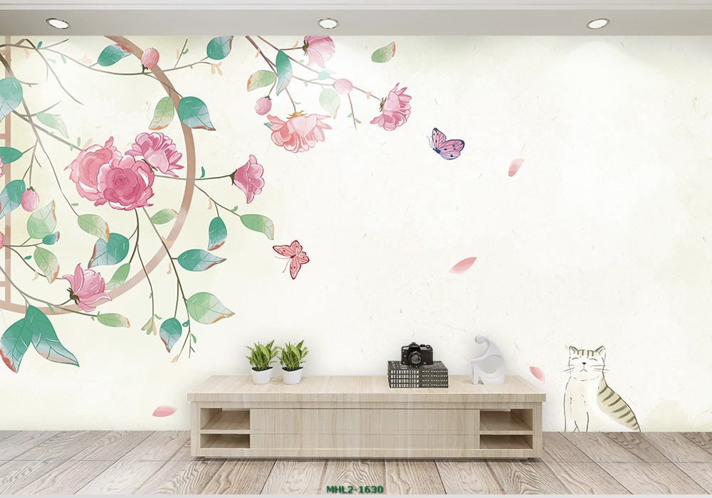 Tranh hoa hồng - tranh vẽ MHL2-1630