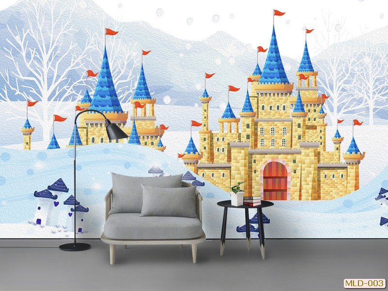 Lâu đài - Tranh vẽ _ MLD003