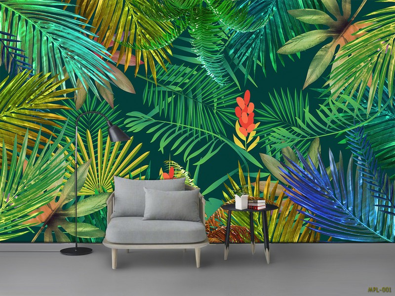 Tranh hoa lá MPL-001