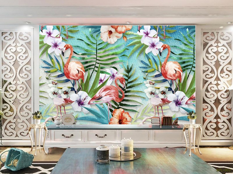 TRANH HỒNG HẠC BÊN HOA MPL-003