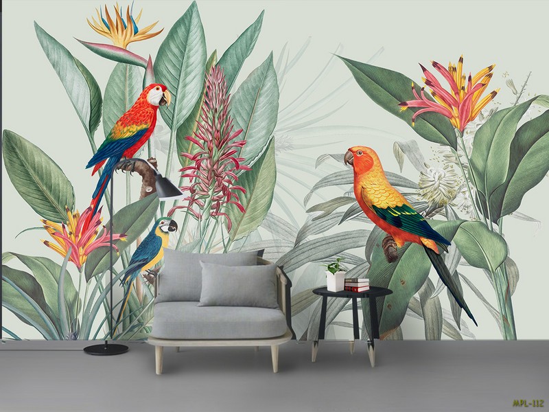 Vẹt trên cành cây MPL-112