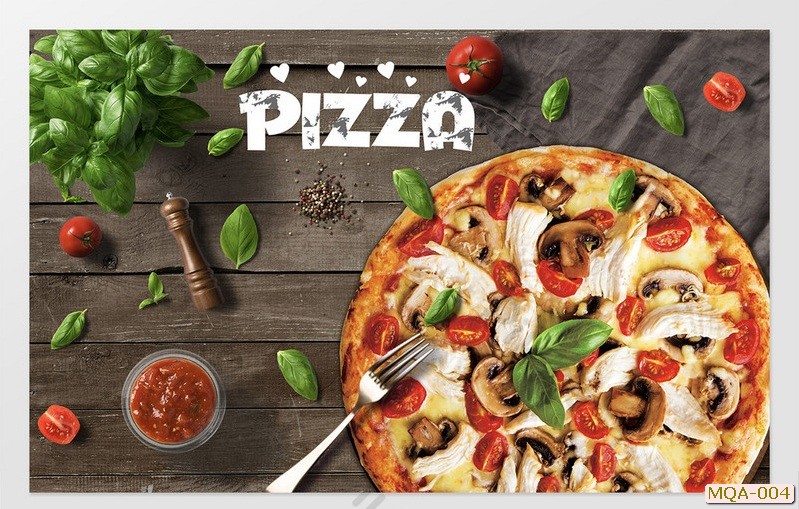 Trang trí quán pizza