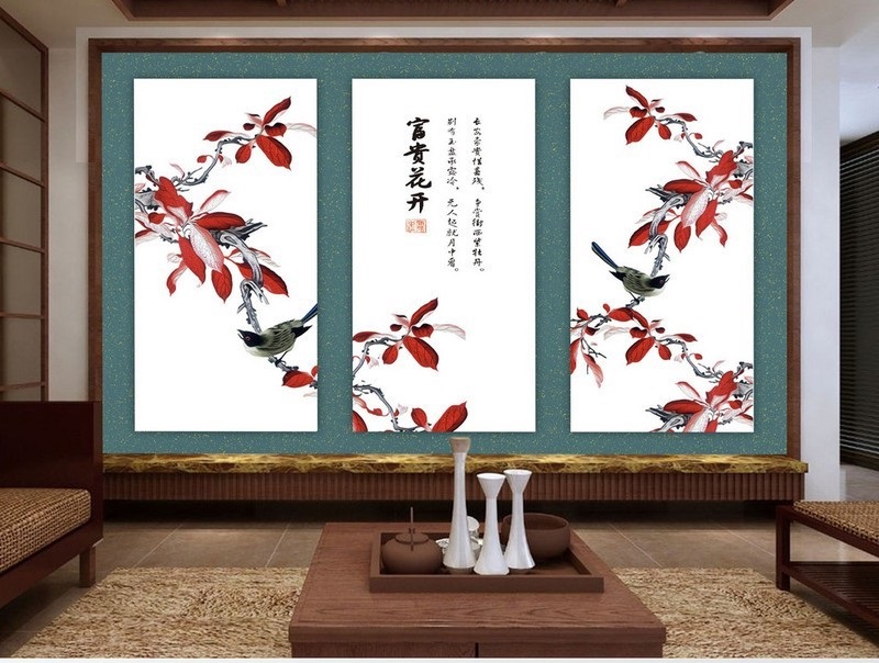 Thư pháp Và Hoa CHB3-104KG