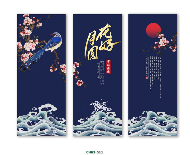 Tranh hoa đào CHB3-511