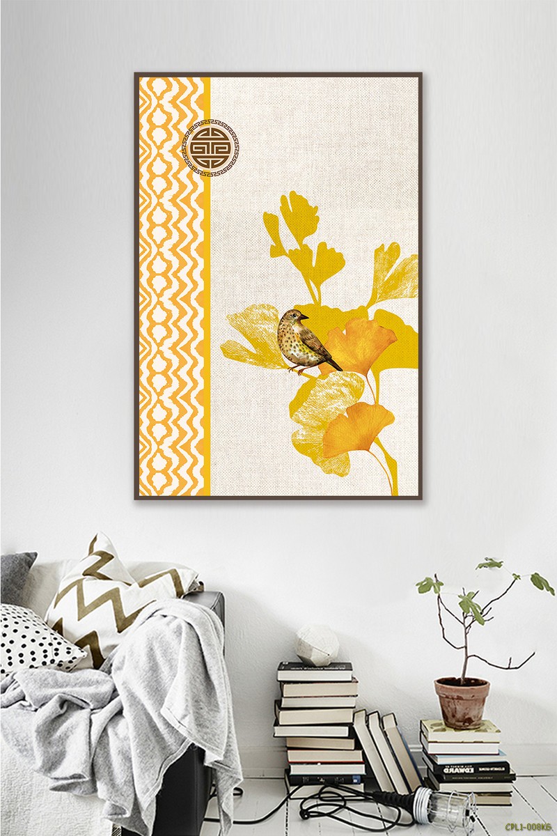Tranh cành cây và con chim CPL1-008KG