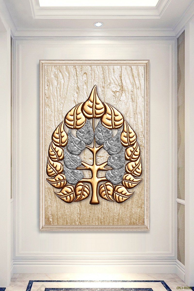 Tranh lá điêu Khắc CPL1-012KG