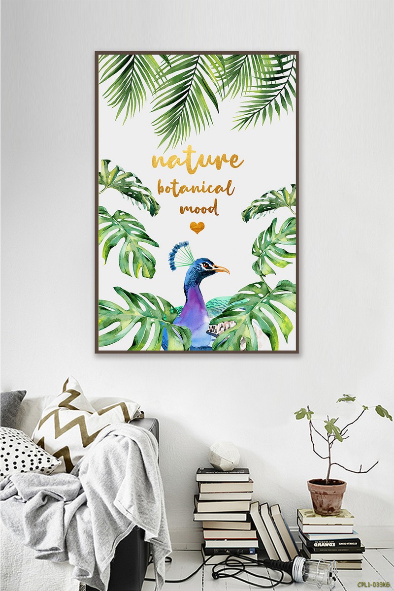 Tranh chim trong vườn cây CPL1-033KG