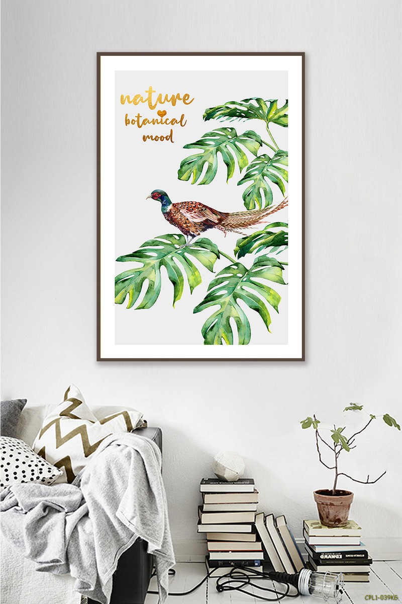 Tranh chim trên cành cây CPL1-039KG