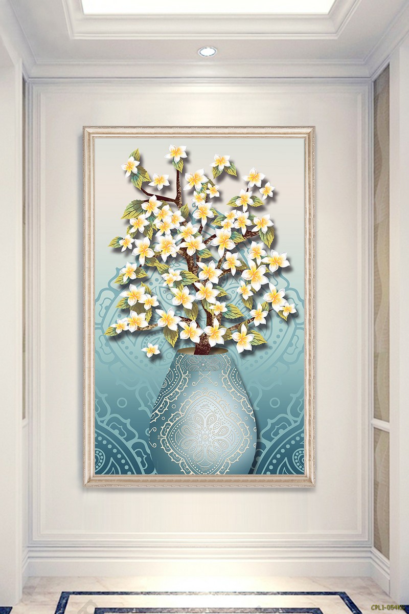 Tranh bình Hoa vàng CPL1-054KG