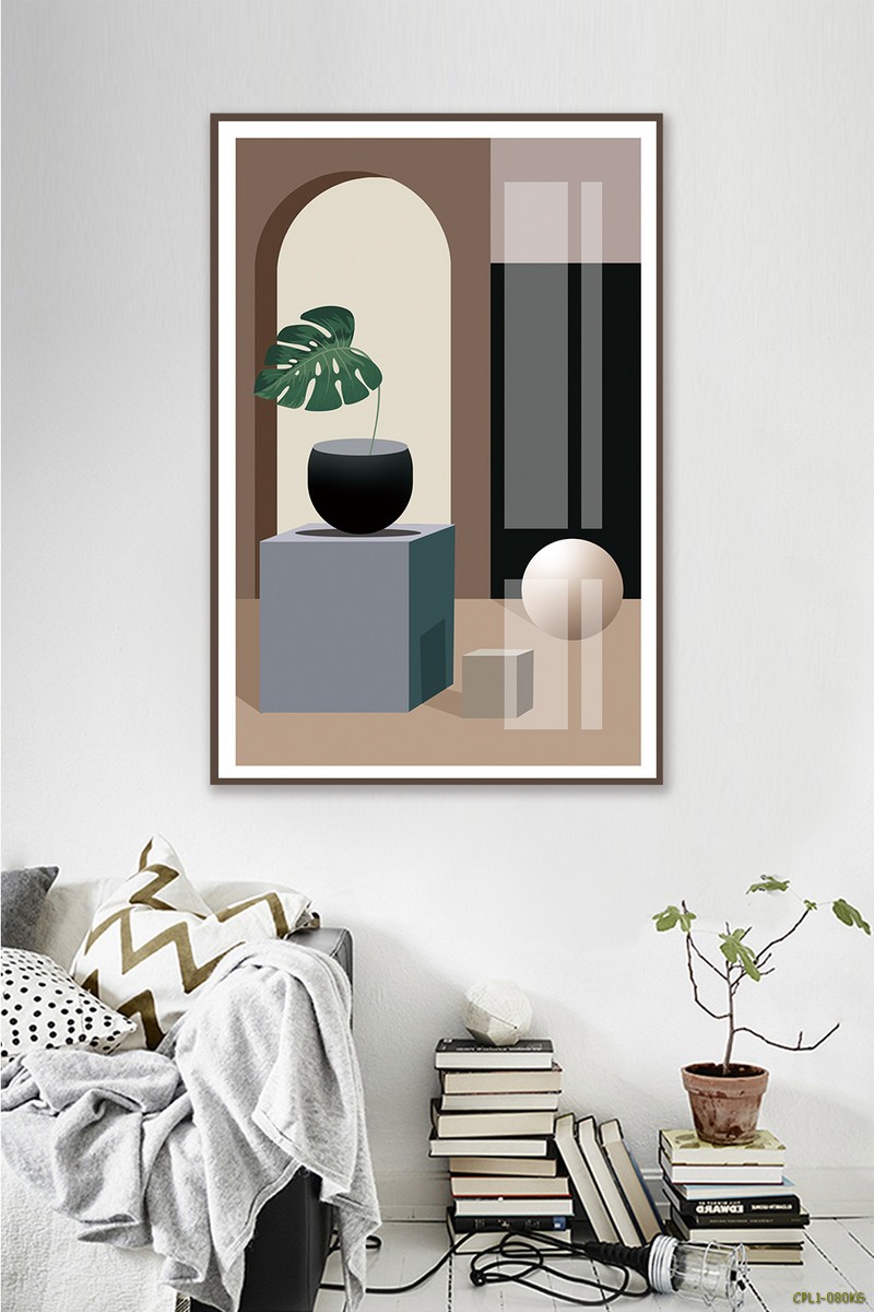 Tranh cây bên cửa CPL1-080KG