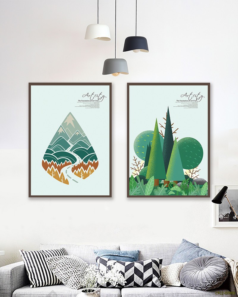 Tranh bộ Cây Xương rồng CPL2-009KG