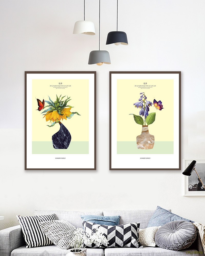 Tranh Bộ bình hoa CPL2-015KG