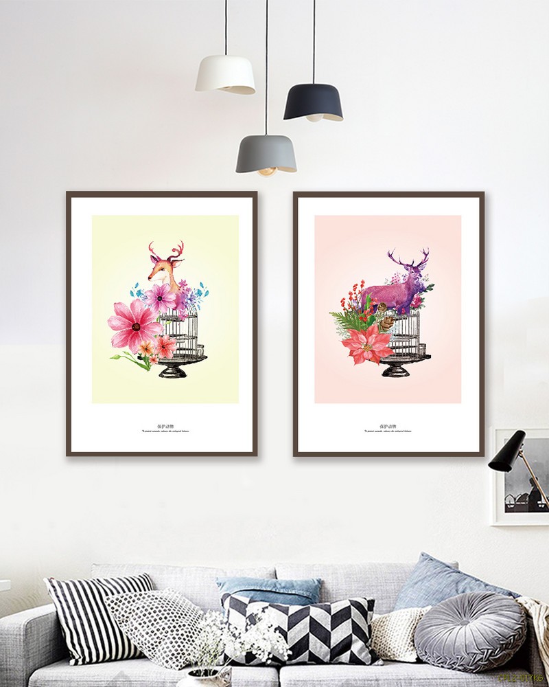 Tranh bộ Hoa CPL2-017KG