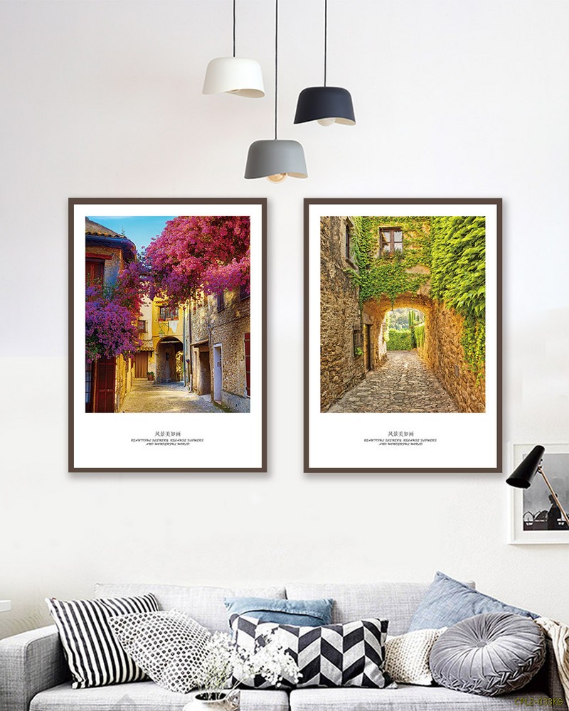 Tranh bộ con đường hoa CPL2-033KG