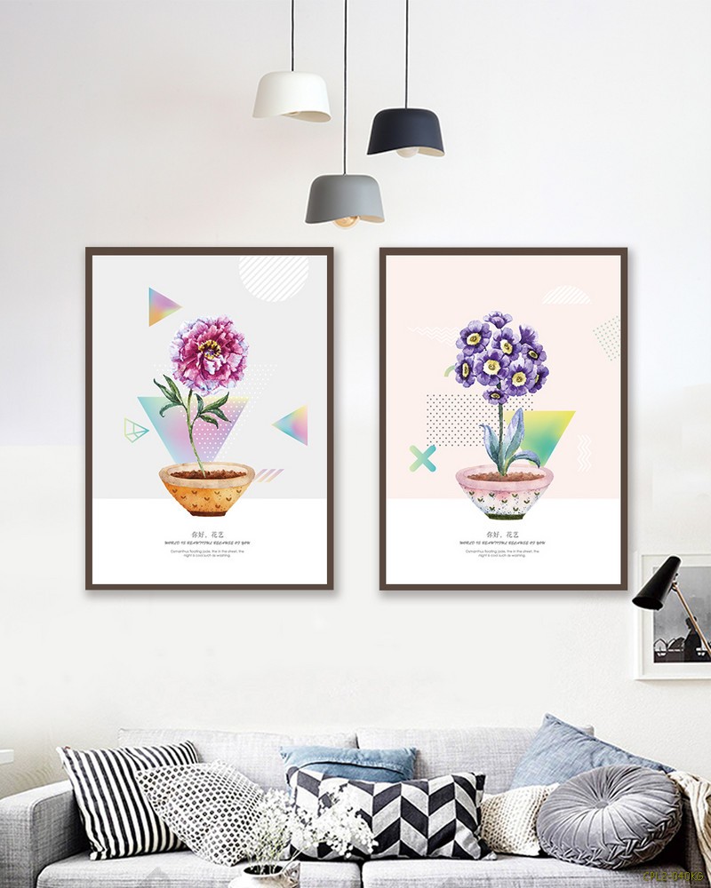 Tranh Bộ chậu hoa CPL2-040KG