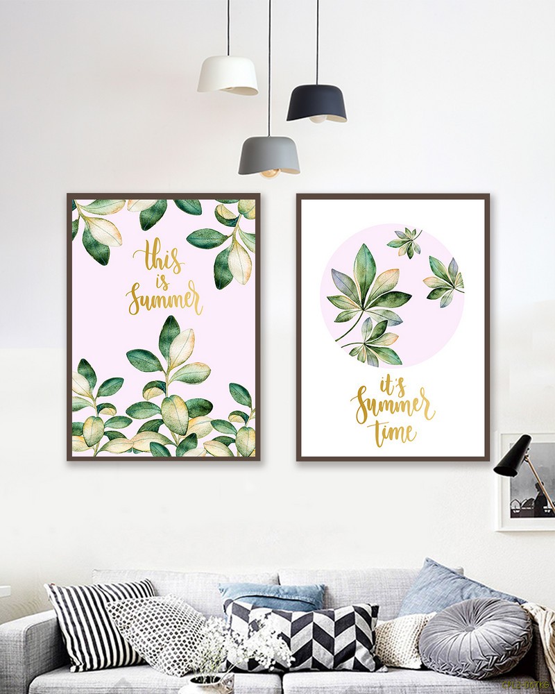 Tranh bộ lá cây CPL2-067KG