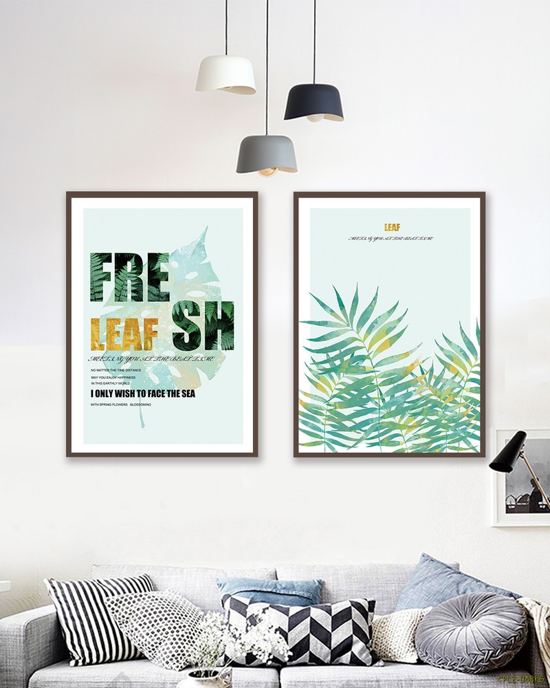 Bộ lá cây và chữ CPL2-068KG