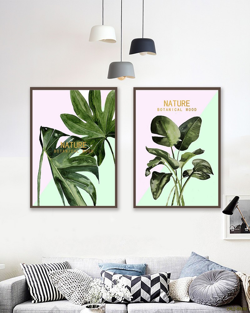 Tranh bộ lá Xanh CPL2-081KG