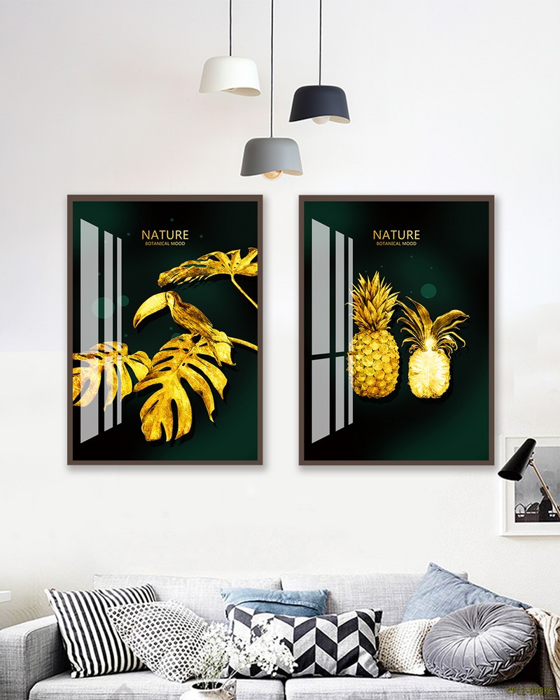 Tranh bộ quả và lá CPL2-088KG