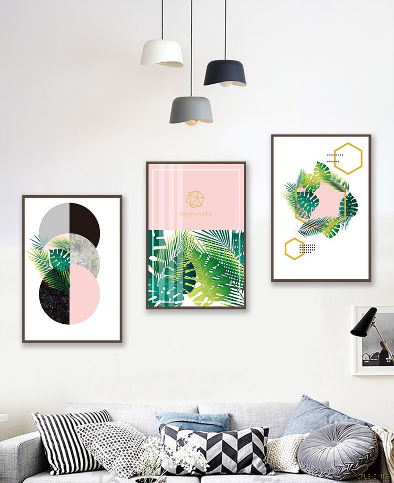 Tranh bộ lá cây CPL3-041KG