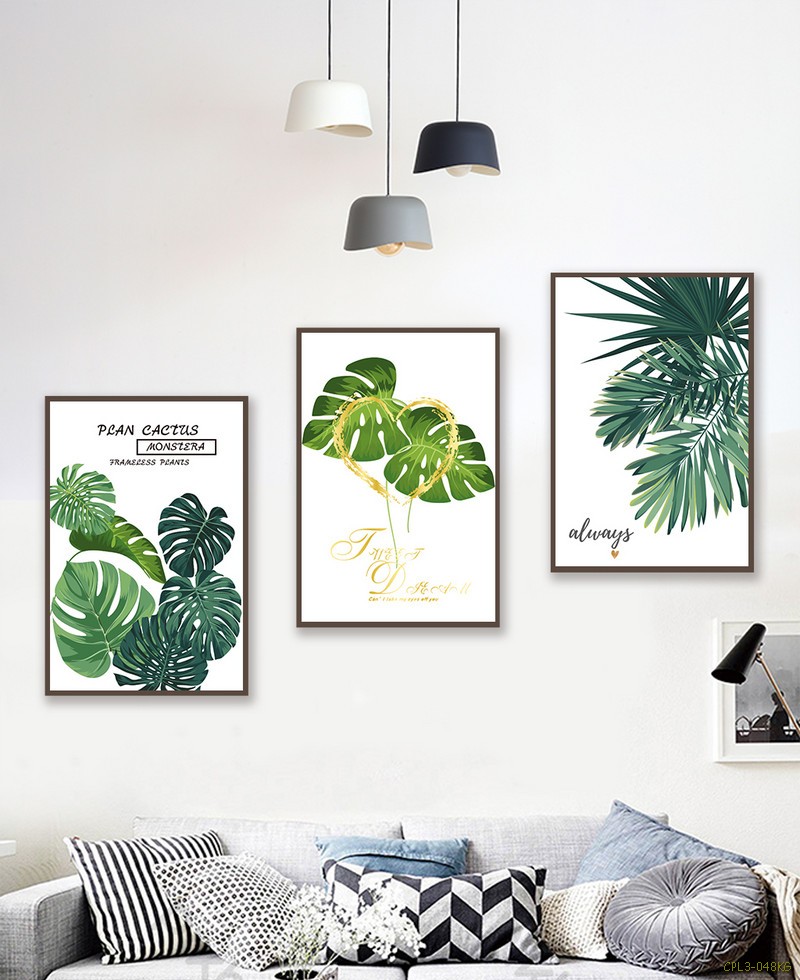 Tranh bộ lá cây CPL3-048KG