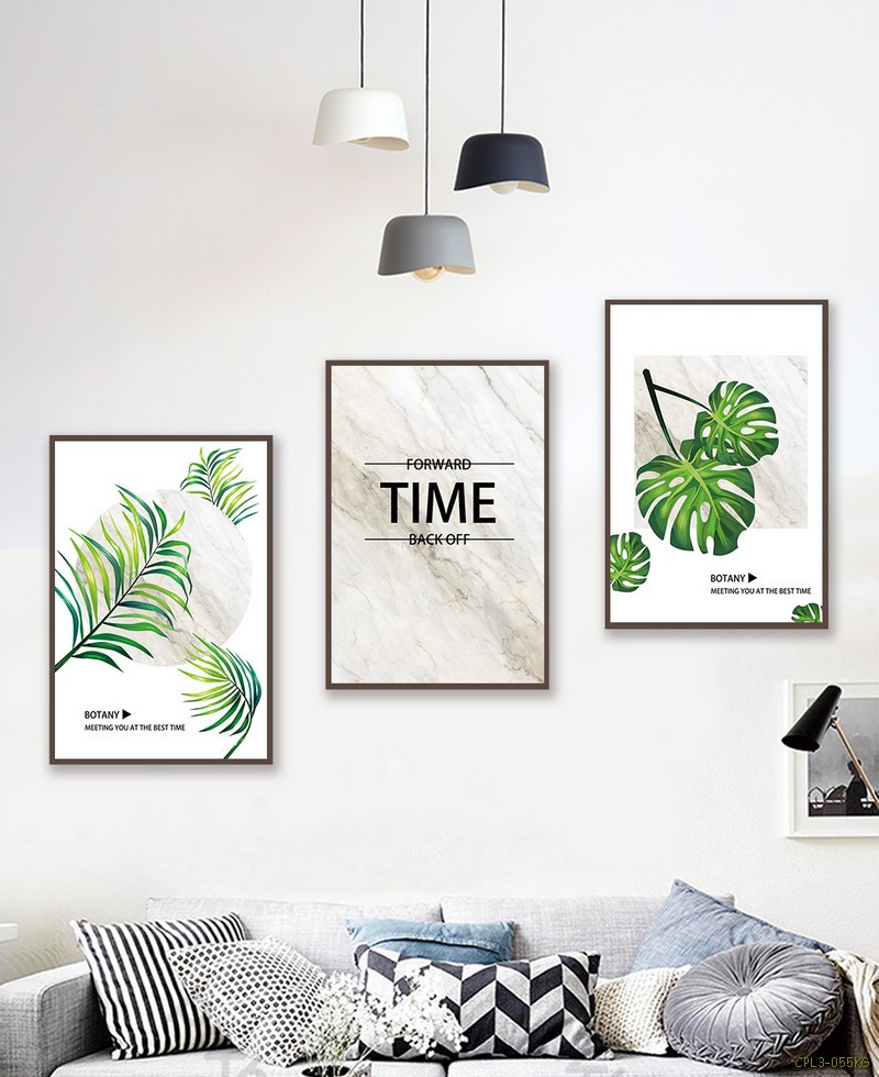 Tranh bộ lá cây và thời gian CPL3-055KG