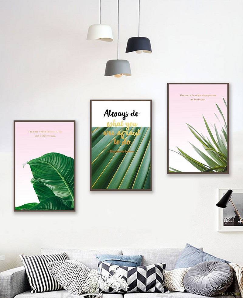 Tranh bộ lá cây CPL3-078KG