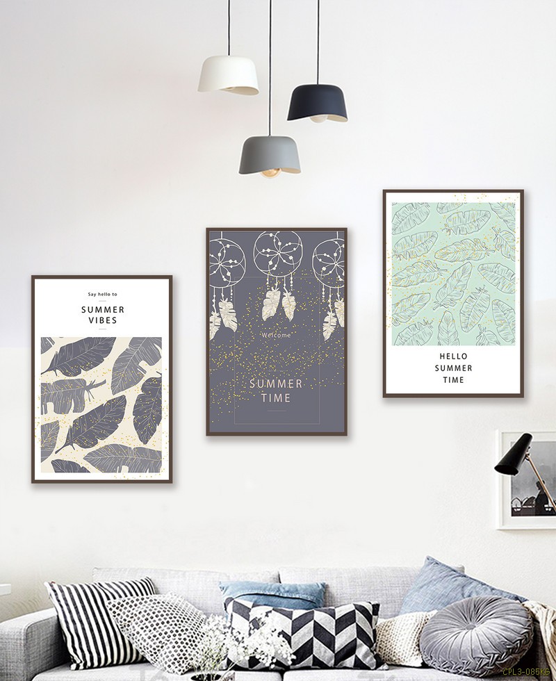 Tranh bộ vòng hoa treo gió CPL3-085KG