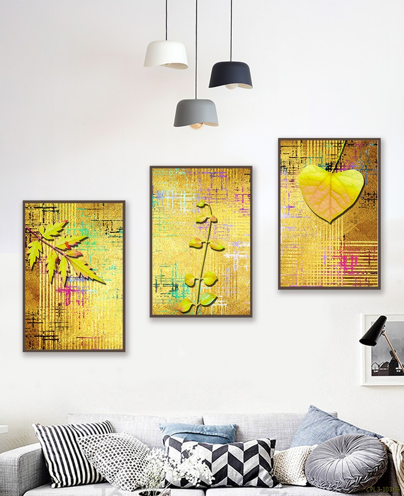 Tranh bộ lá cây mùa thu CPL3-103KG