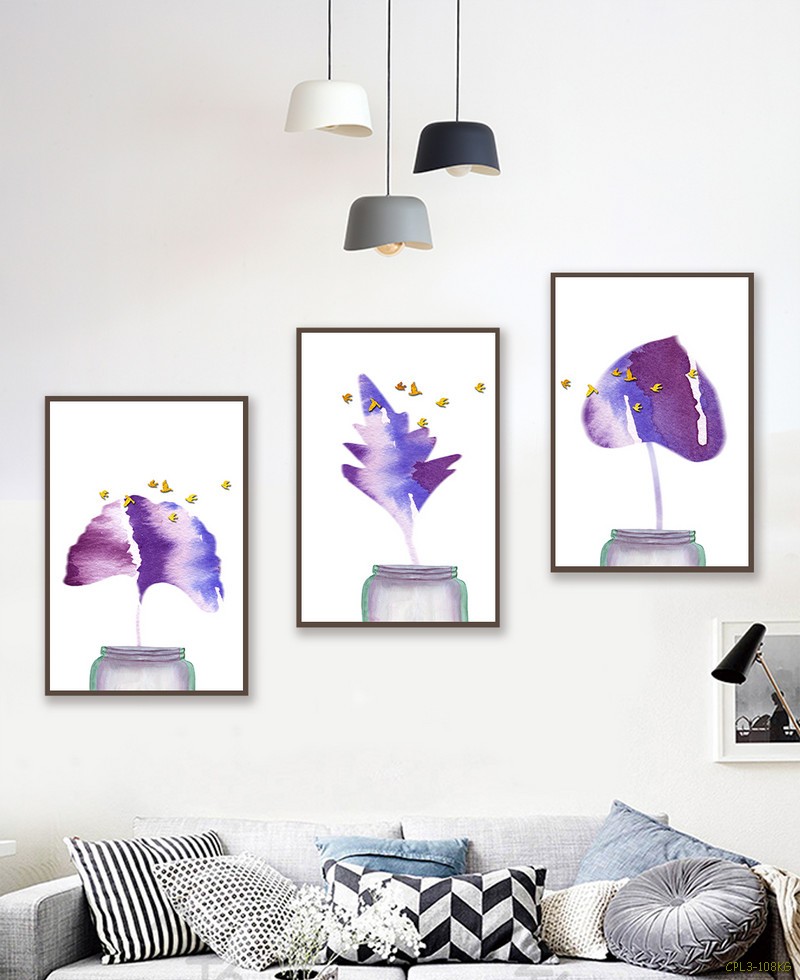 Bộ lá cây Tím CPL3-108KG