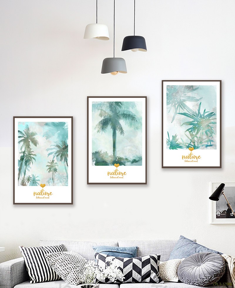 Tranh bộ Cây Dừa CPL3-125KG