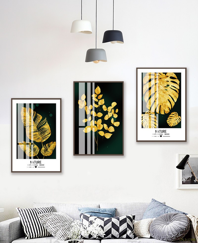 Tranh Bộ lá vàng CPL3-128KG
