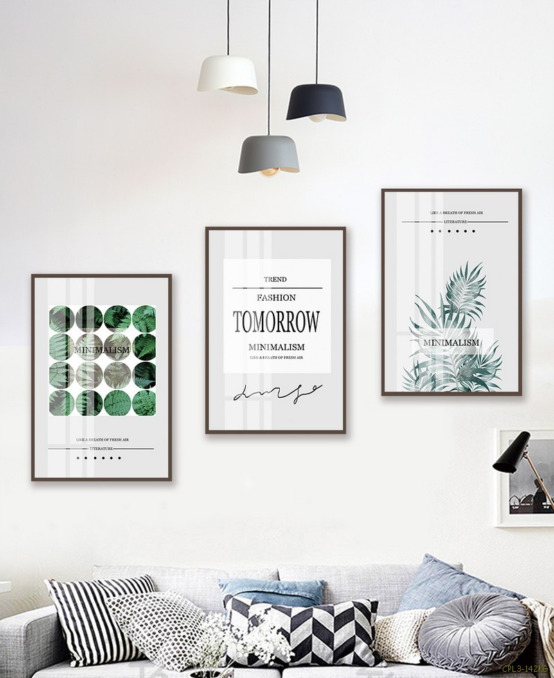 Tranh bộ lá cây CPL3-142KG