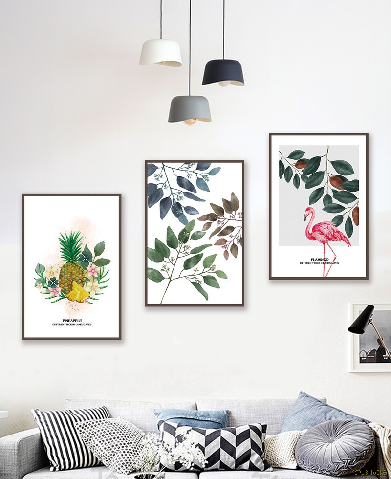 Bộ Hồng Hạc và lá cây CPL3-162KG