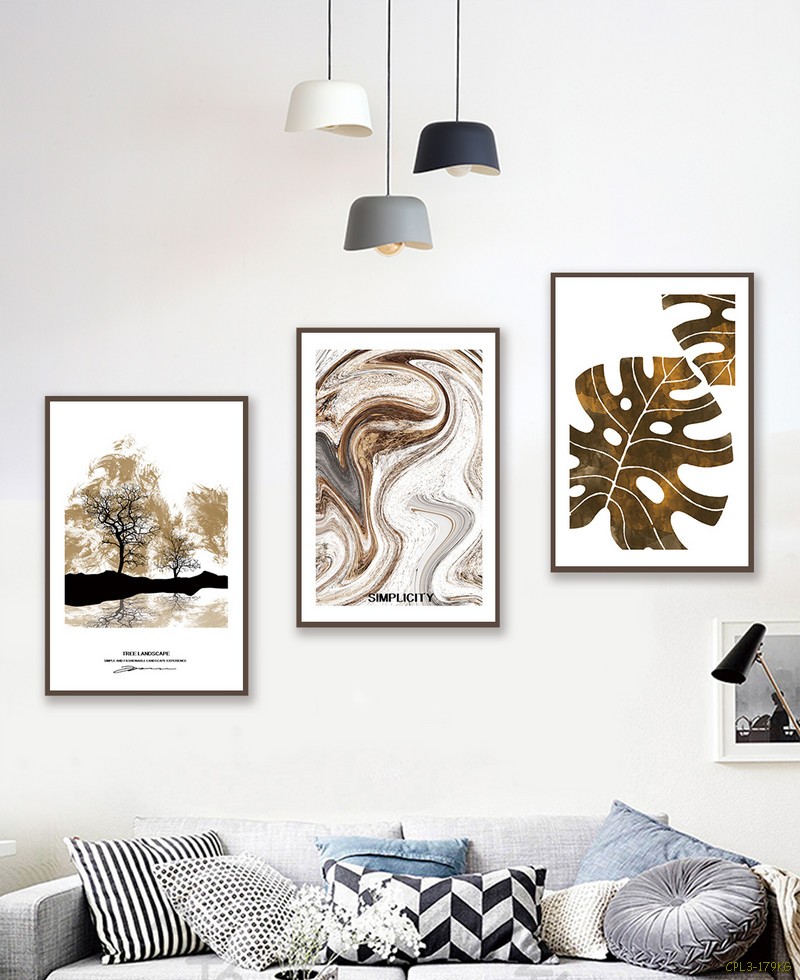 Tranh bộ nước và cây CPL3-179KG