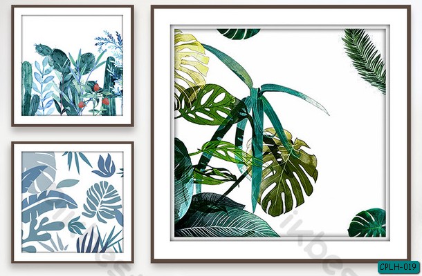 Tranh Bộ lá cây CPLH-019