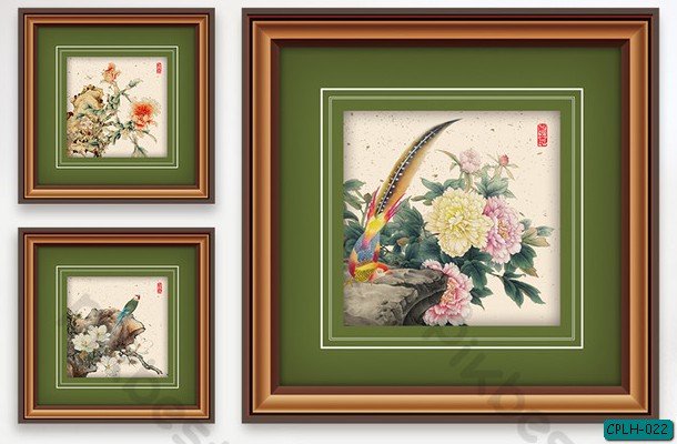 Bộ Hoa và chim CPLH-022