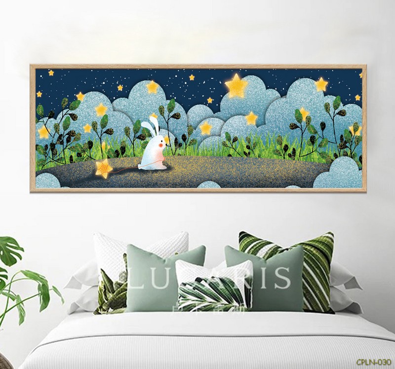 Tranh đêm đầy sao CPLN-030