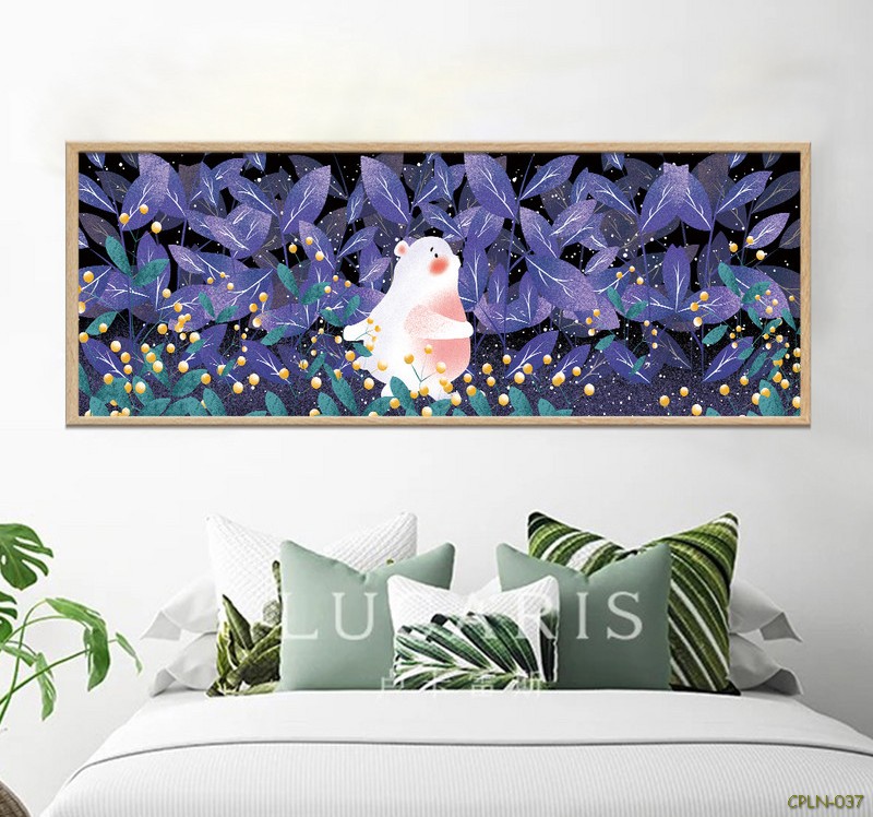 Thỏ và vườn lá Tím CPLN-037