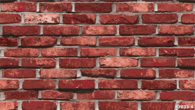 Giấy dán tường Gạch đỏ 87033-5