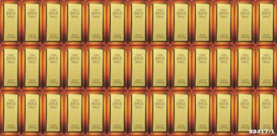 Giấy dán tường thỏi vàng 88417-1