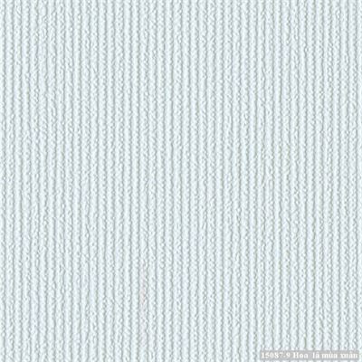 Giấy dán tường Sketch sọc tăm nhỏ màu xanh 15087-9